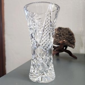 Small Cut Crystal Vase